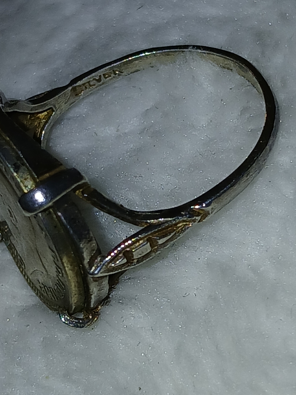 Solid Silver Handmade Ring - Picture 4 of 4